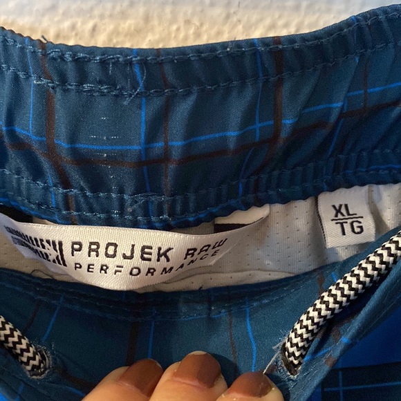 Projek Raw Performance tie waist board shorts size XL - Picture 4 of 6
